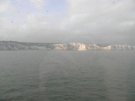 Loučení s anglickou pevninou - bílé skály v Doveru